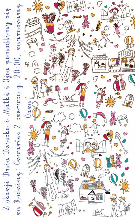 Modlitwa za miasto i świat - plakat